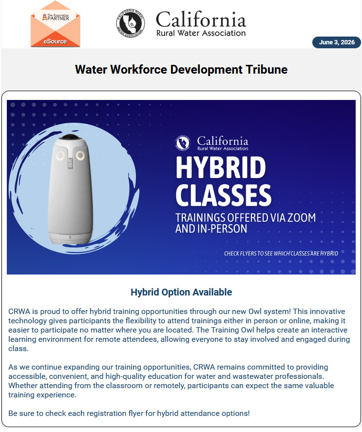 2026 Water-Workforce May